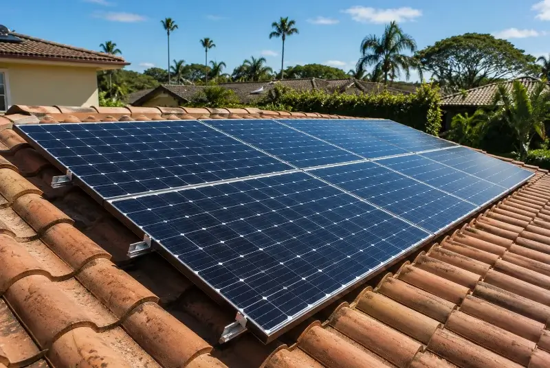 Installation de panneaux solaires à Cogny